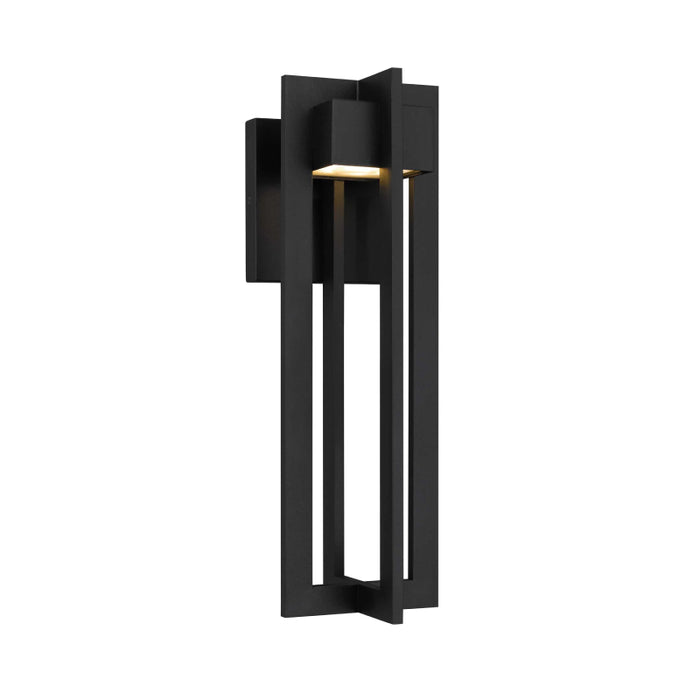 Alteck Lighting AW0002-3CCT-W 4 Bar 1-lt 18" Tall LED Outdoor Wall Sconce, 3CCT Selectable