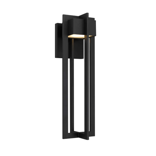 Alteck Lighting AW0004-3CCT-W 4 Bar 1-lt 23" Tall LED Outdoor Wall Sconce, 3CCT Selectable