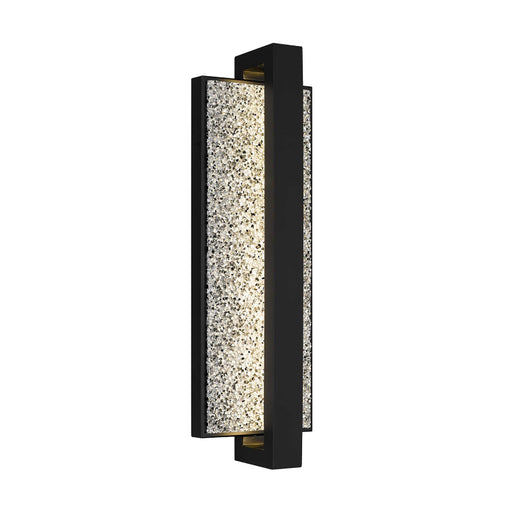 Alteck Lighting AW0005-3CCT-W Seafoam 1-lt 19" Tall LED Outdoor Wall Sconce, 3CCT Selectable