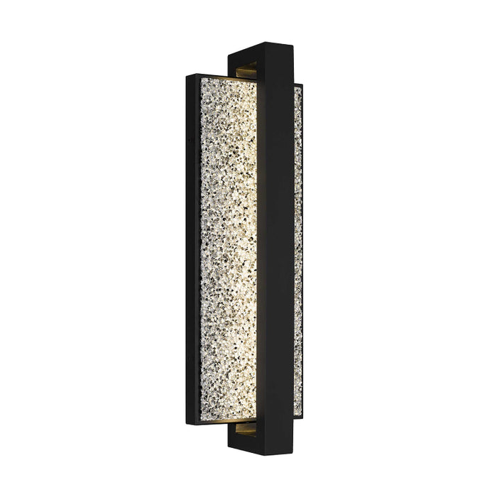 Alteck Lighting AW0005-3CCT-W Seafoam 1-lt 19" Tall LED Outdoor Wall Sconce, 3CCT Selectable