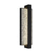 Alteck Lighting AW0005-3CCT-W Seafoam 1-lt 19" Tall LED Outdoor Wall Sconce, 3CCT Selectable