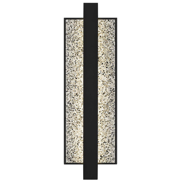 Alteck Lighting AW0005-3CCT-W Seafoam 1-lt 19" Tall LED Outdoor Wall Sconce, 3CCT Selectable
