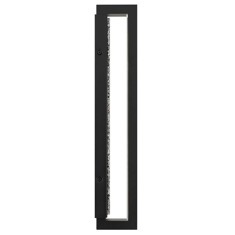 Alteck Lighting AW0005-3CCT-W Seafoam 1-lt 19" Tall LED Outdoor Wall Sconce, 3CCT Selectable