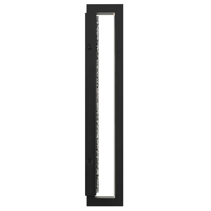 Alteck Lighting AW0005-3CCT-W Seafoam 1-lt 19" Tall LED Outdoor Wall Sconce, 3CCT Selectable