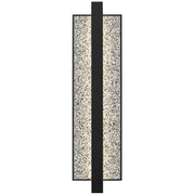 Alteck Lighting AW0006-3CCT-W Seafoam 1-lt 26" Tall LED Outdoor Wall Sconce, 3CCT Selectable