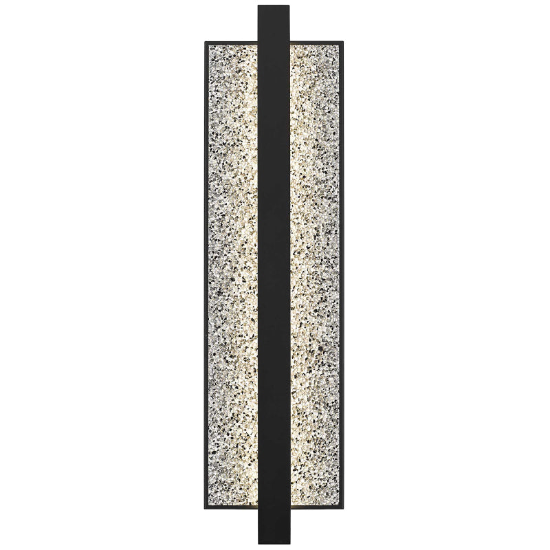 Alteck Lighting AW0006-3CCT-W Seafoam 1-lt 26" Tall LED Outdoor Wall Sconce, 3CCT Selectable
