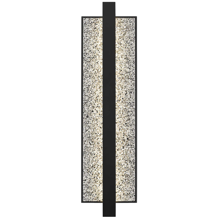 Alteck Lighting AW0006-3CCT-W Seafoam 1-lt 26" Tall LED Outdoor Wall Sconce, 3CCT Selectable