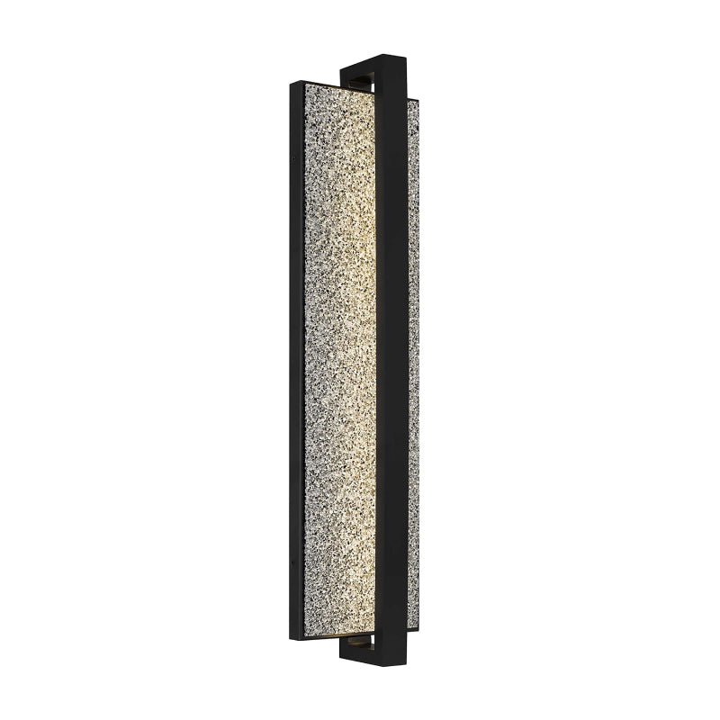 Alteck Lighting AW0007-3CCT-W Seafoam 1-lt 32" Tall LED Outdoor Wall Sconce, 3CCT Selectable