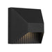 Alteck Lighting AW0008-3CCT-W Ribbed 1-lt 5" LED Outdoor Wall Sconce, 3CCT Selectable