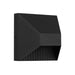 Alteck Lighting AW0008-3CCT-W Ribbed 1-lt 5" LED Outdoor Wall Sconce, 3CCT Selectable