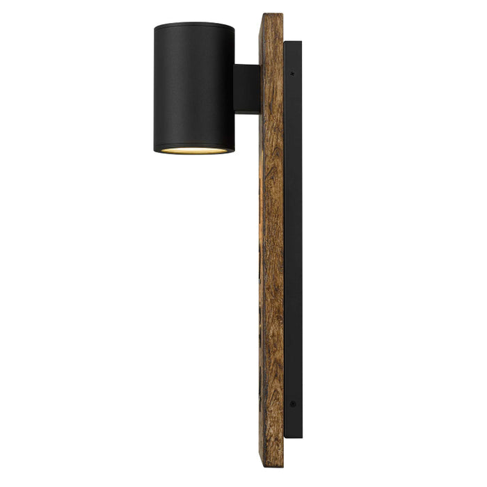 Alteck Lighting AW0010-3CCT-W Woodone 1-lt 19" Tall LED Outdoor Wall Sconce, 3CCT Selectable