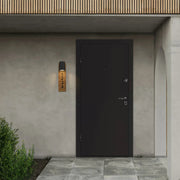 Alteck Lighting AW0010-3CCT-W Woodone 1-lt 19" Tall LED Outdoor Wall Sconce, 3CCT Selectable