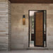 Alteck Lighting AW0010-3CCT-W Woodone 1-lt 19" Tall LED Outdoor Wall Sconce, 3CCT Selectable