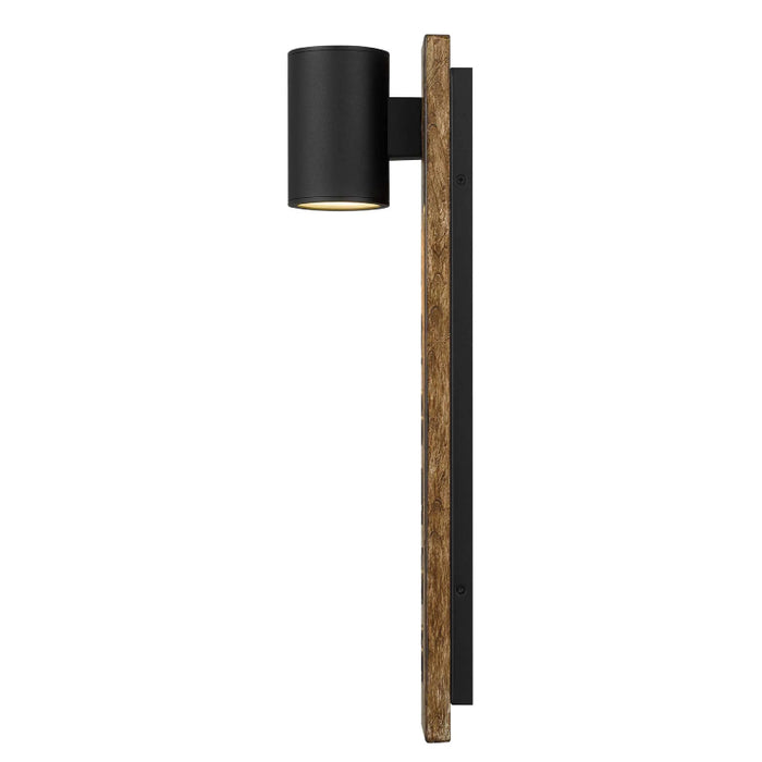 Alteck Lighting AW0011-3CCT-W Woodone 1-lt 26" Tall LED Outdoor Wall Sconce, 3CCT Selectable