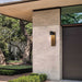Alteck Lighting AW0011-3CCT-W Woodone 1-lt 26" Tall LED Outdoor Wall Sconce, 3CCT Selectable