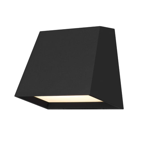 Alteck Lighting AW0026-3CCT-W Fillet 1-lt 6" LED Outdoor Wall Sconce, 3CCT Selectable