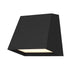 Alteck Lighting AW0026-3CCT-W Fillet 1-lt 6" LED Outdoor Wall Sconce, 3CCT Selectable