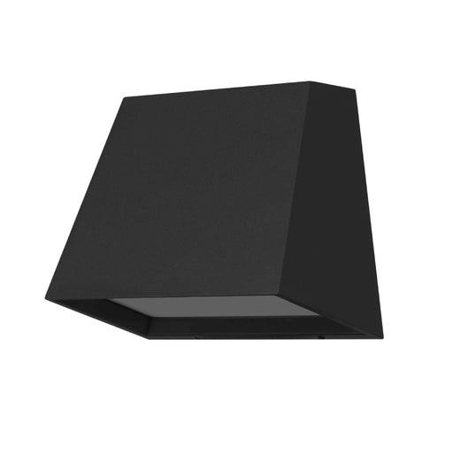 Alteck Lighting AW0026-3CCT-W Fillet 1-lt 6" LED Outdoor Wall Sconce, 3CCT Selectable