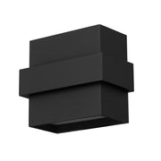 Alteck Lighting AW0027-3CCT-W Summit 1-lt 6" LED Outdoor Wall Sconce, 3CCT Selectable