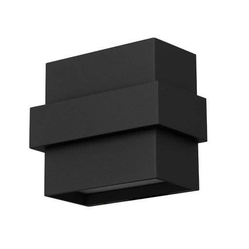 Alteck Lighting AW0027-3CCT-W Summit 1-lt 6" LED Outdoor Wall Sconce, 3CCT Selectable