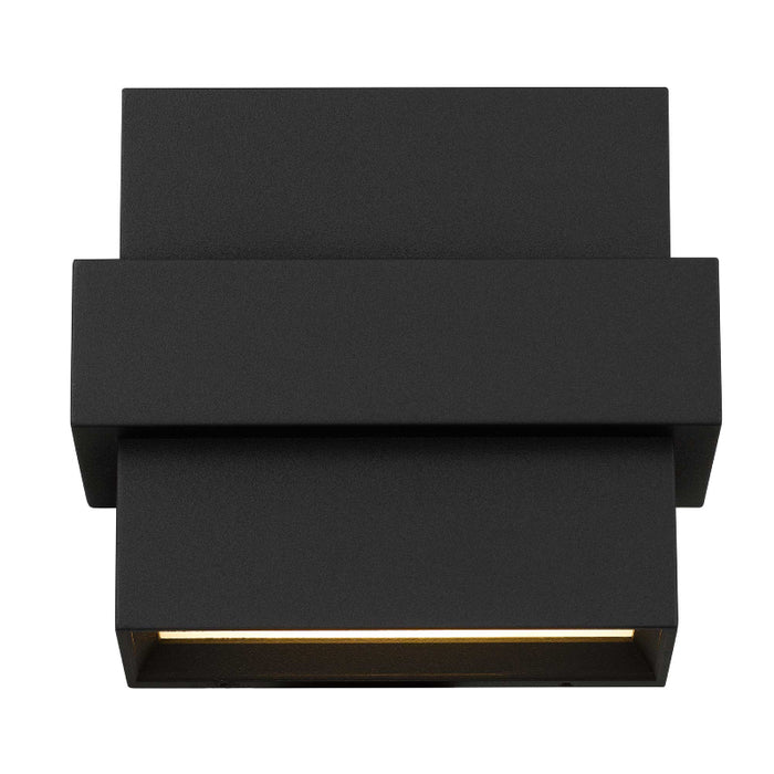 Alteck Lighting AW0027-3CCT-W Summit 1-lt 6" LED Outdoor Wall Sconce, 3CCT Selectable