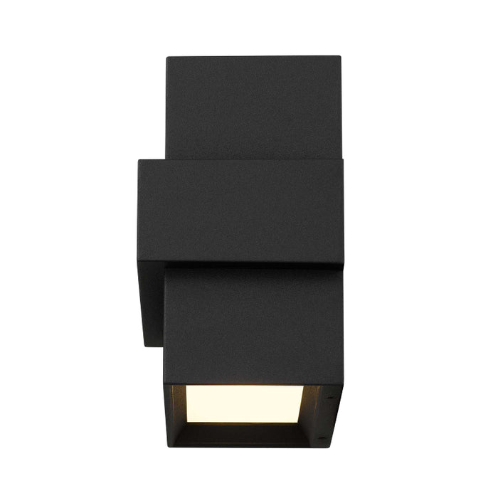 Alteck Lighting AW0027-3CCT-W Summit 1-lt 6" LED Outdoor Wall Sconce, 3CCT Selectable