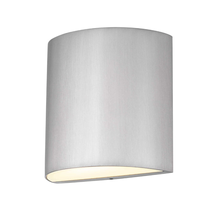 Alteck Lighting AW0028-3CCT-W Veil 1-lt 5" LED Outdoor Wall Sconce, 3CCT Selectable