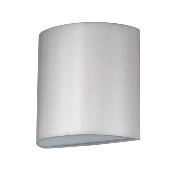 Alteck Lighting AW0028-3CCT-W Veil 1-lt 5" LED Outdoor Wall Sconce, 3CCT Selectable