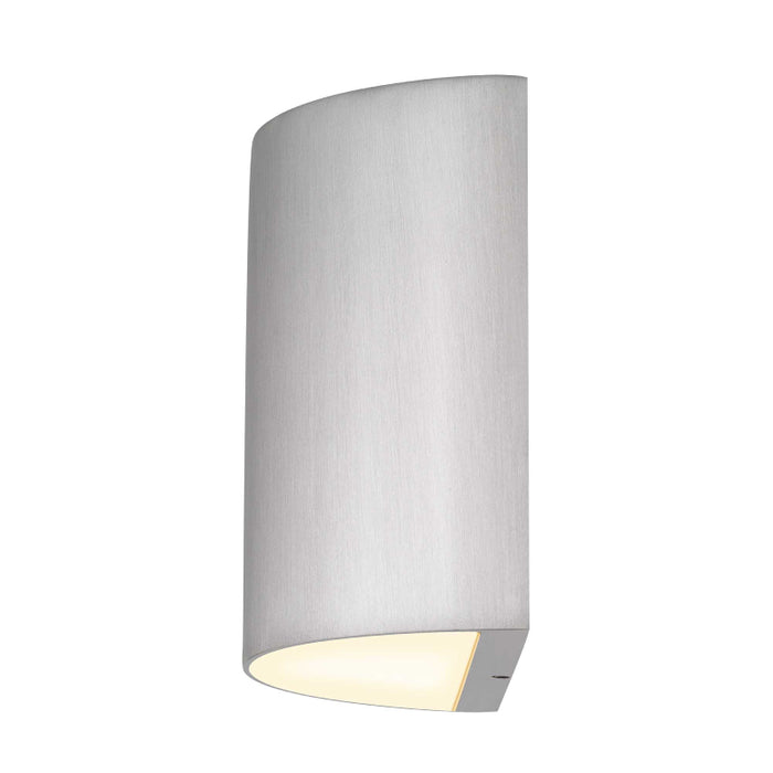 Alteck Lighting AW0028-3CCT-W Veil 1-lt 5" LED Outdoor Wall Sconce, 3CCT Selectable