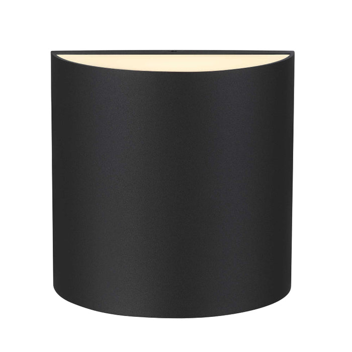 Alteck Lighting AW0028-3CCT-W Veil 1-lt 5" LED Outdoor Wall Sconce, 3CCT Selectable