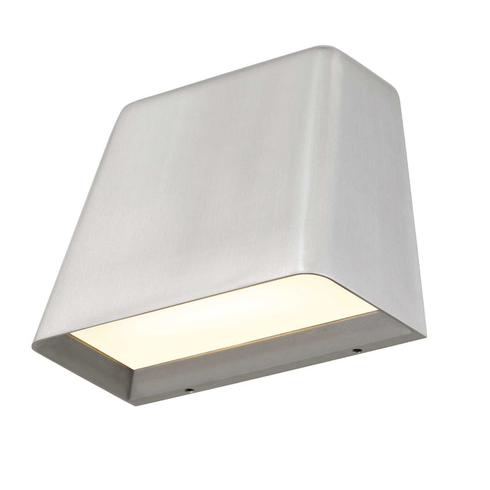 Alteck Lighting AW0031-3CCT-W Bull 1-lt 6" LED Outdoor Wall Sconce, 3CCT Selectable