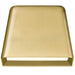 Alteck Lighting AW0031-3CCT-W Bull 1-lt 6" LED Outdoor Wall Sconce, 3CCT Selectable - Brushed Brass