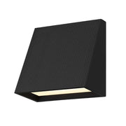 Alteck Lighting AW0032-3CCT-W Slant 1-lt 5" LED Outdoor Wall Sconce, 3CCT Selectable