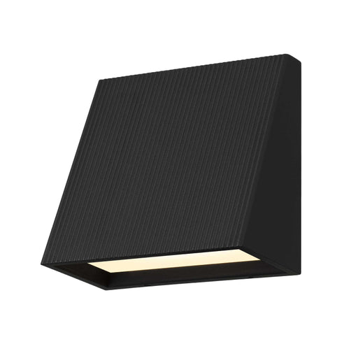 Alteck Lighting AW0029-3CCT-W Slope 1-lt 5" LED Outdoor Wall Sconce, 3CCT Selectable