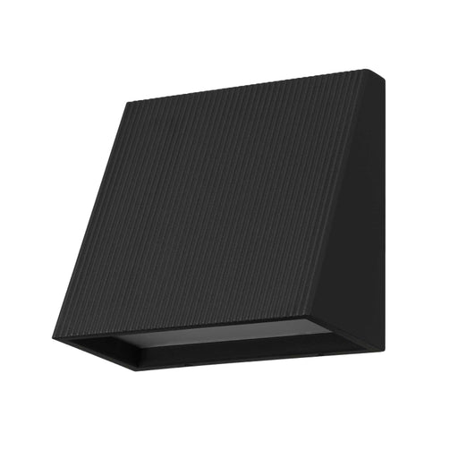 Alteck Lighting AW0029-3CCT-W Slope 1-lt 5" LED Outdoor Wall Sconce, 3CCT Selectable