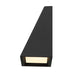 Alteck Lighting AW0029-3CCT-W Slope 1-lt 5" LED Outdoor Wall Sconce, 3CCT Selectable