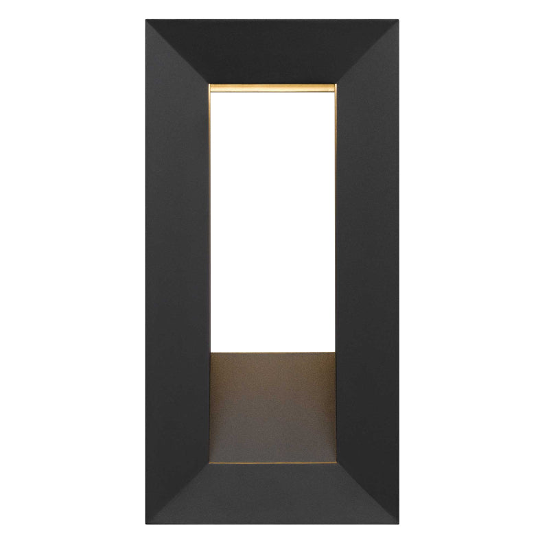 Alteck Lighting AW0033-3CCT-W Paletto 1-lt 16" Tall LED Outdoor Wall Sconce, 3CCT Selectable