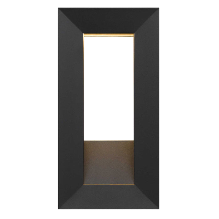 Alteck Lighting AW0033-3CCT-W Paletto 1-lt 16" Tall LED Outdoor Wall Sconce, 3CCT Selectable