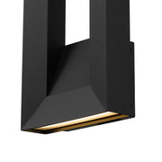 Alteck Lighting AW0033-3CCT-W Paletto 1-lt 16" Tall LED Outdoor Wall Sconce, 3CCT Selectable