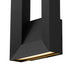 Alteck Lighting AW0033-3CCT-W Paletto 1-lt 16" Tall LED Outdoor Wall Sconce, 3CCT Selectable