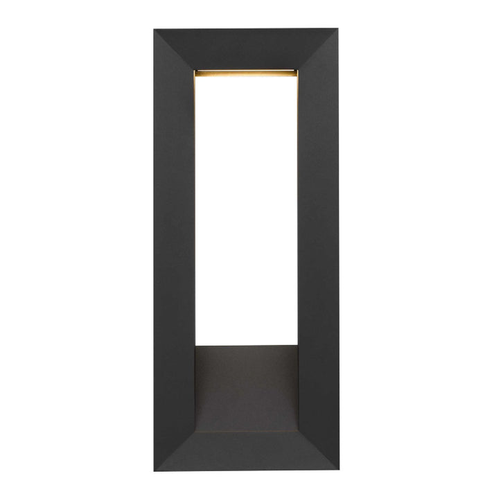 Alteck Lighting AW0034-3CCT-W Paletto 1-lt 22" Tall LED Outdoor Wall Sconce, 3CCT Selectable