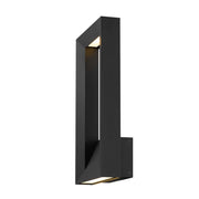 Alteck Lighting AW0034-3CCT-W Paletto 1-lt 22" Tall LED Outdoor Wall Sconce, 3CCT Selectable