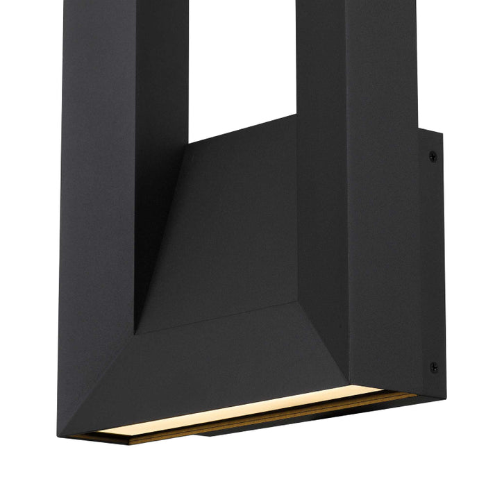 Alteck Lighting AW0034-3CCT-W Paletto 1-lt 22" Tall LED Outdoor Wall Sconce, 3CCT Selectable