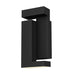 Alteck Lighting AW0036-3CCT-W Dance 1-lt 11" Tall LED Outdoor Wall Sconce, 3CCT Selectable
