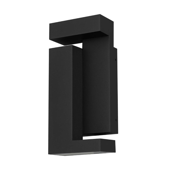 Alteck Lighting AW0036-3CCT-W Dance 1-lt 11" Tall LED Outdoor Wall Sconce, 3CCT Selectable