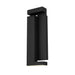 Alteck Lighting AW0037-3CCT-W Dance 1-lt 18" Tall LED Outdoor Wall Sconce, 3CCT Selectable
