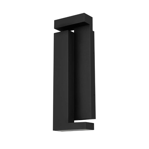Alteck Lighting AW0037-3CCT-W Dance 1-lt 18" Tall LED Outdoor Wall Sconce, 3CCT Selectable