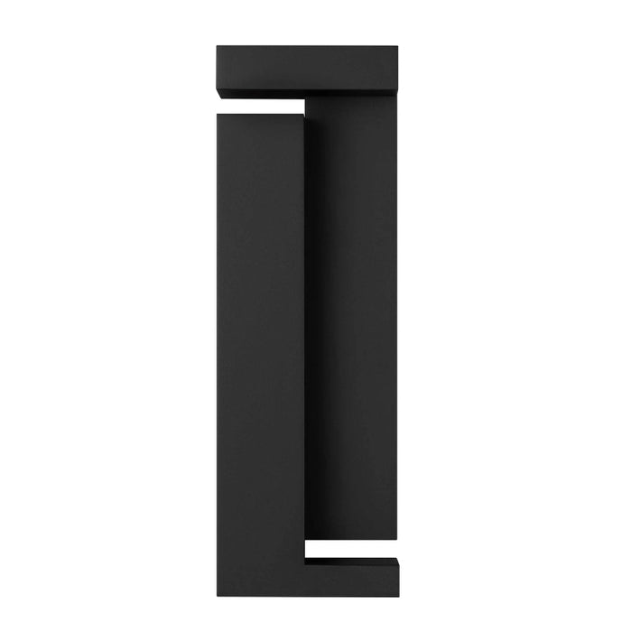 Alteck Lighting AW0037-3CCT-W Dance 1-lt 18" Tall LED Outdoor Wall Sconce, 3CCT Selectable