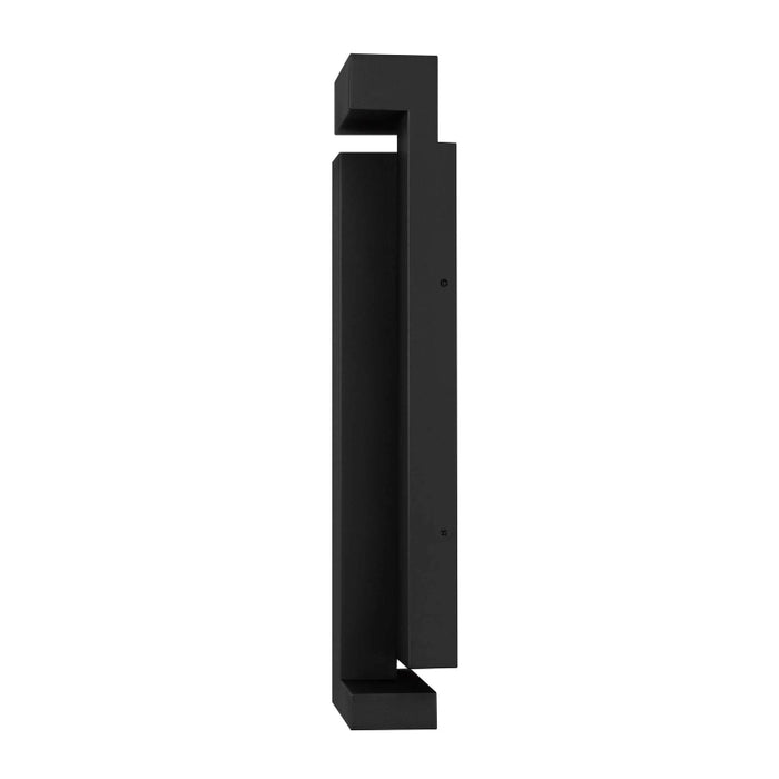 Alteck Lighting AW0037-3CCT-W Dance 1-lt 18" Tall LED Outdoor Wall Sconce, 3CCT Selectable