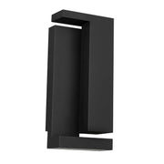 Alteck Lighting AW0037-3CCT-W Dance 1-lt 18" Tall LED Outdoor Wall Sconce, 3CCT Selectable
